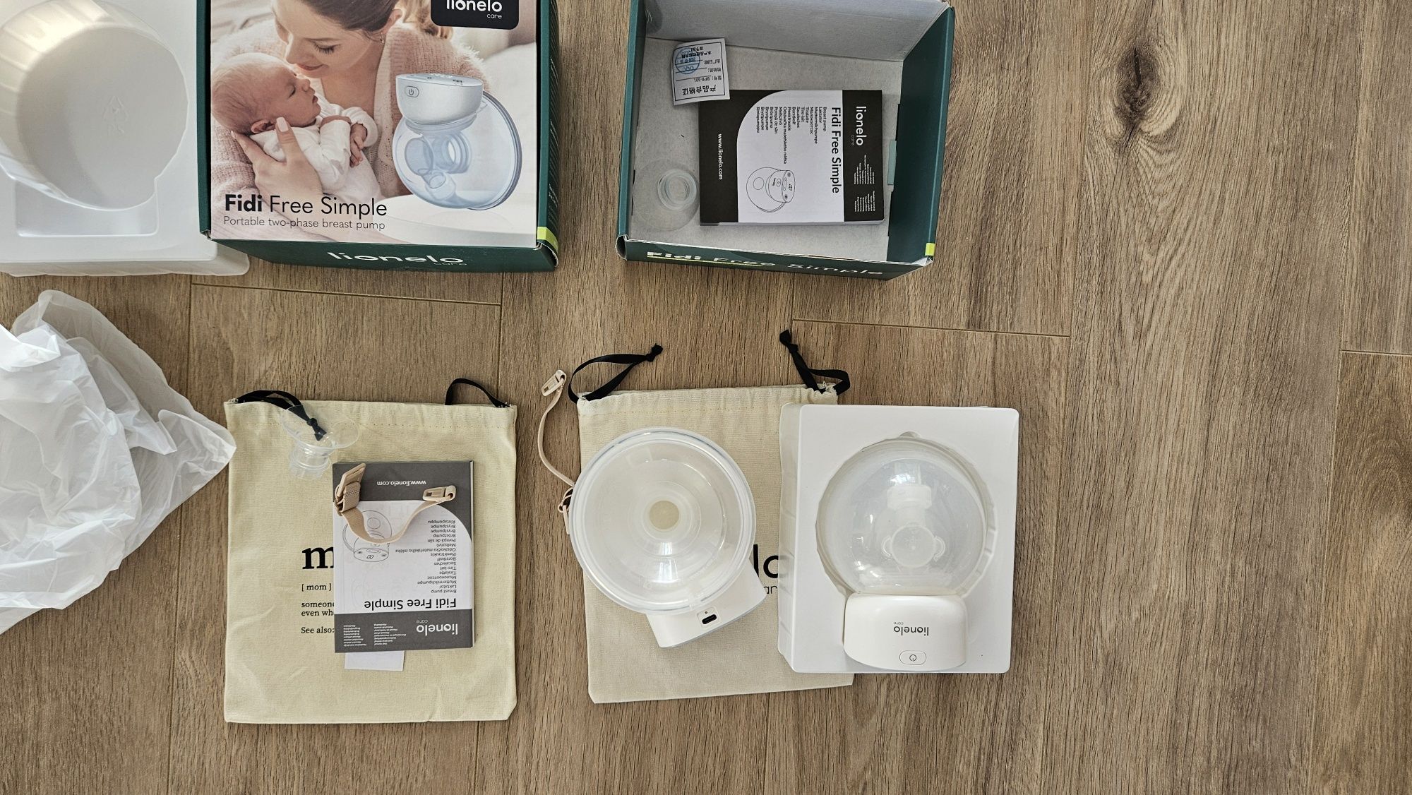 Lionelo Fidi Free Simple - dwufazowy laktator elektryczny