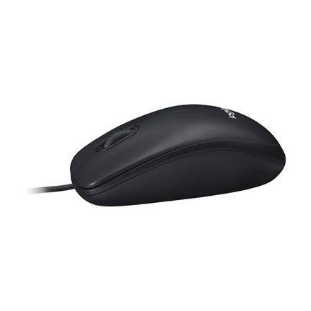 logitech | mysz | m100 | optyczna | przewodowa | czarna