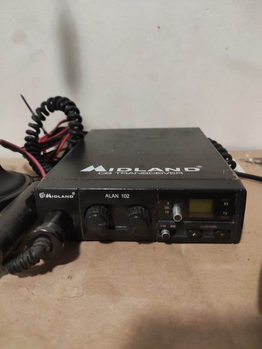 Radio CB MIDLAND ALAN 102 + Antena