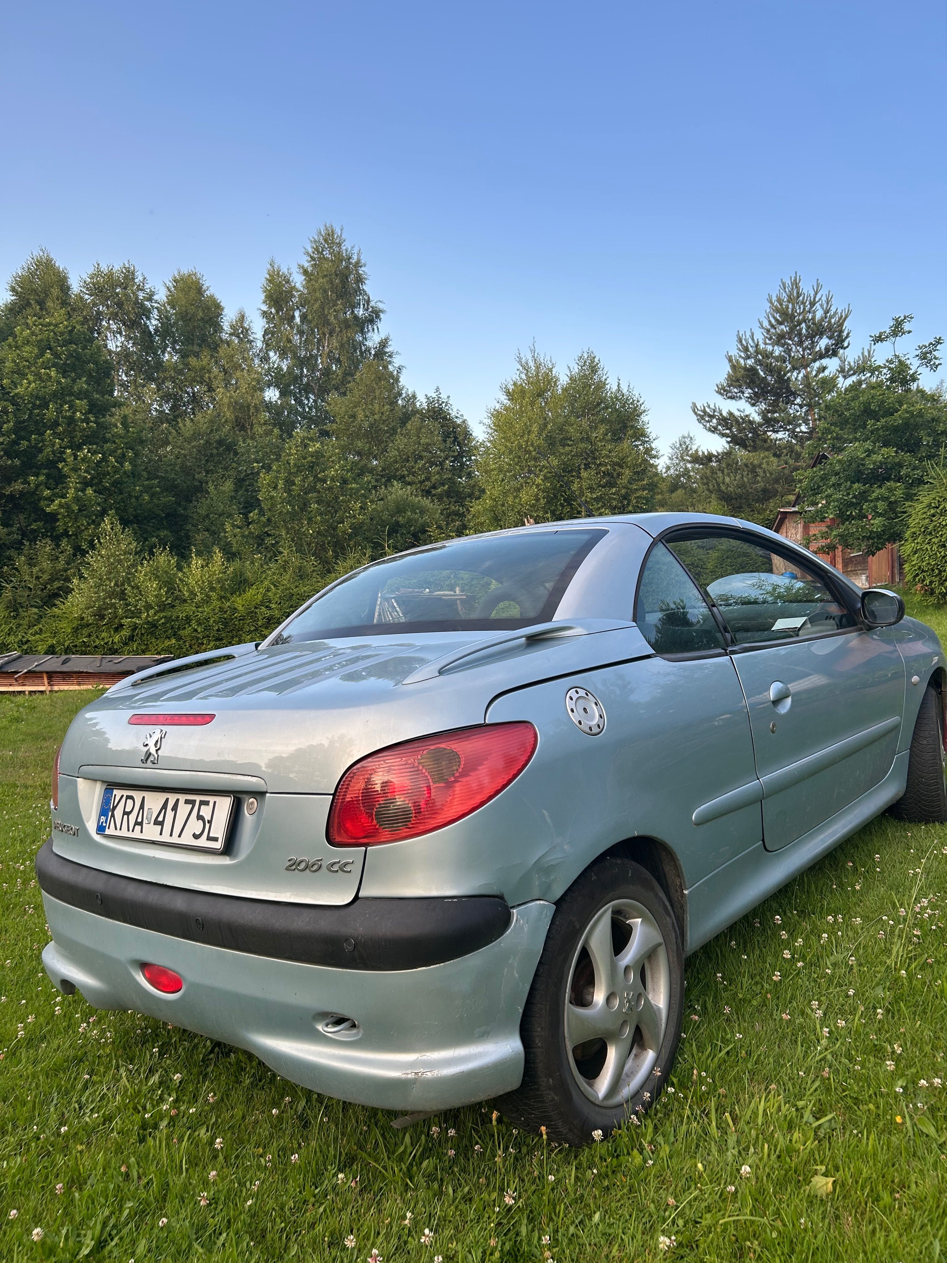 Peugeot 206 cc 1.6 SPRZEDAM!