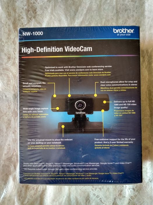 Вебкамера 1080p Brother NW-1000. Гарантія 2 тижня