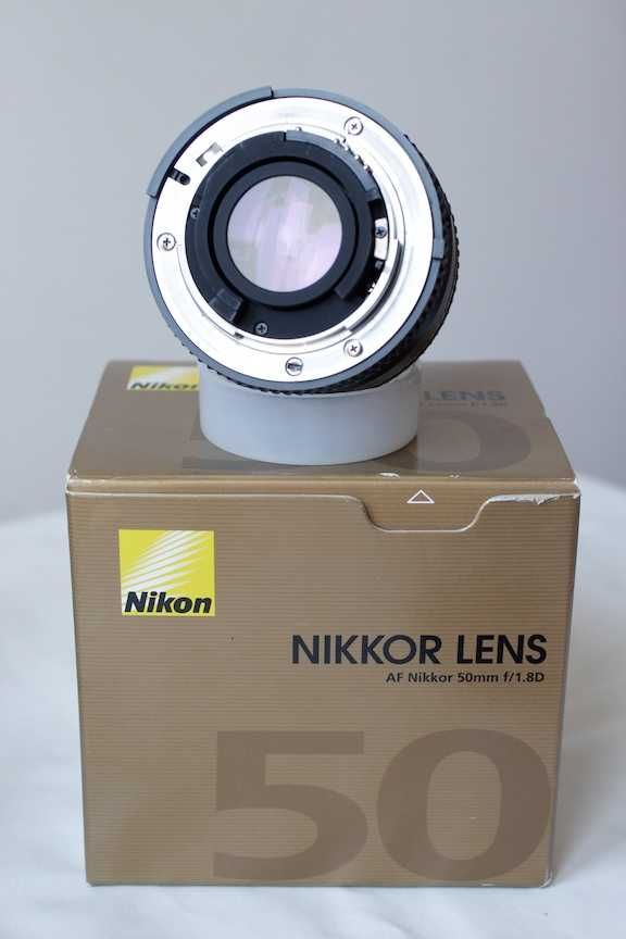 Nikon Nikkor AF 50 1.8D como nova