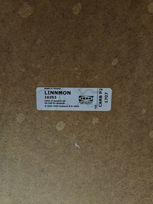 Biurko ikea linnmon z nogami