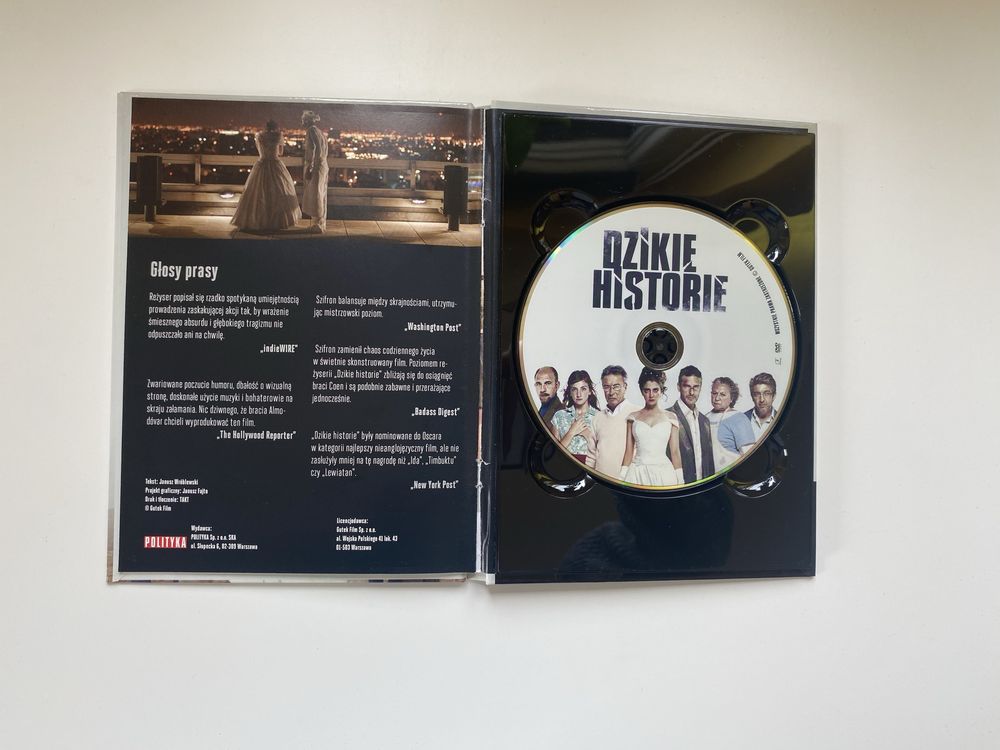 Filmy DVD Dzikie Historie