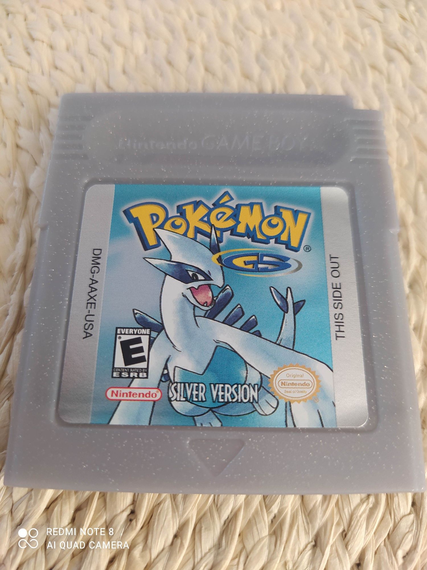 POKEMON SILVER Gra - Gameboy Color/Advance/Sp/Pocket- Wysyłka do 3 h.