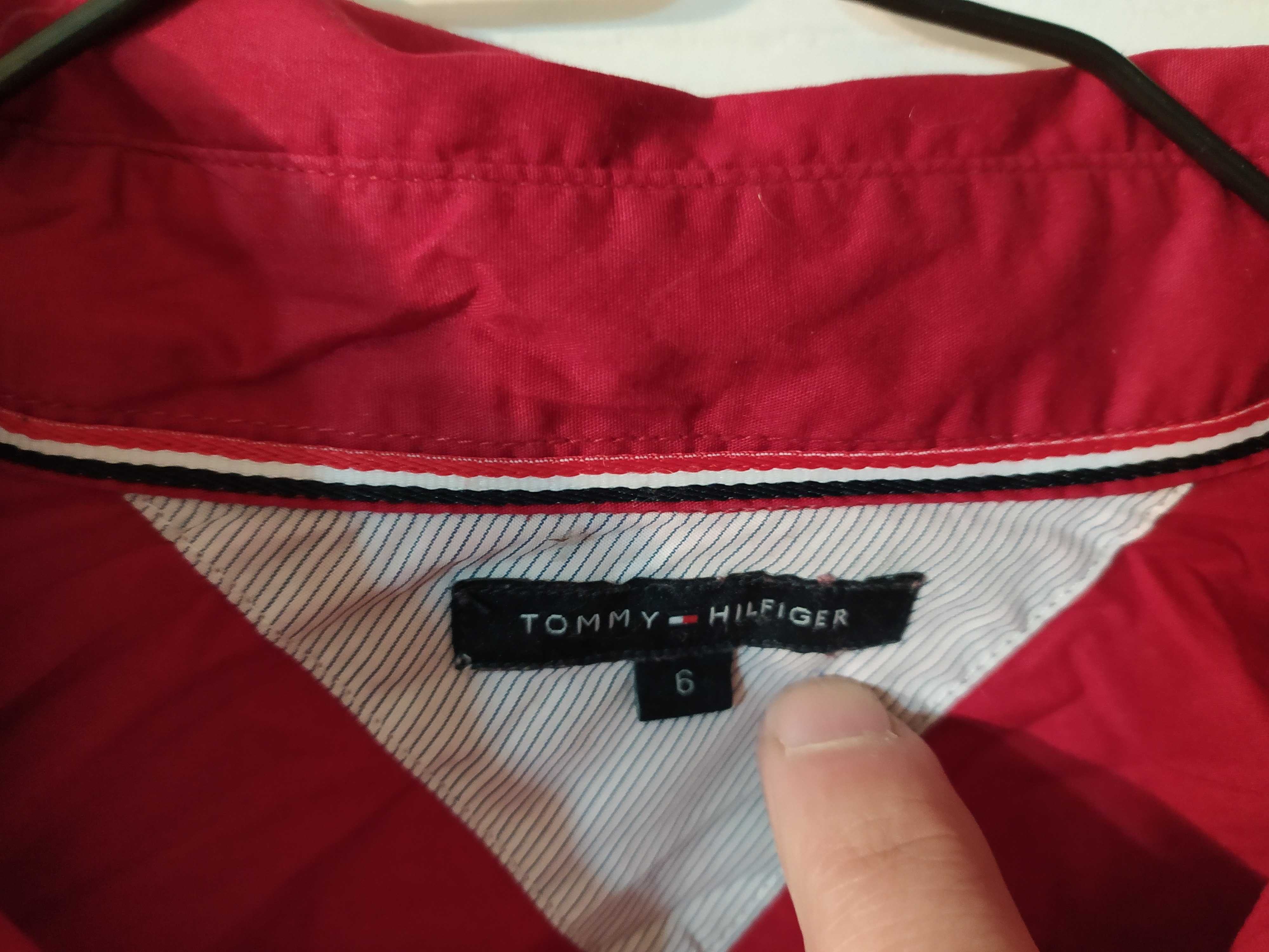 Tommy Hilfiger koszula damska S czerwona