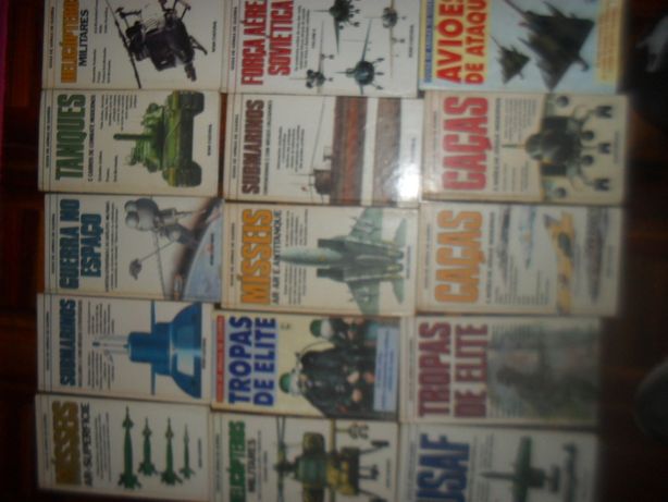 Colecção de livros militares