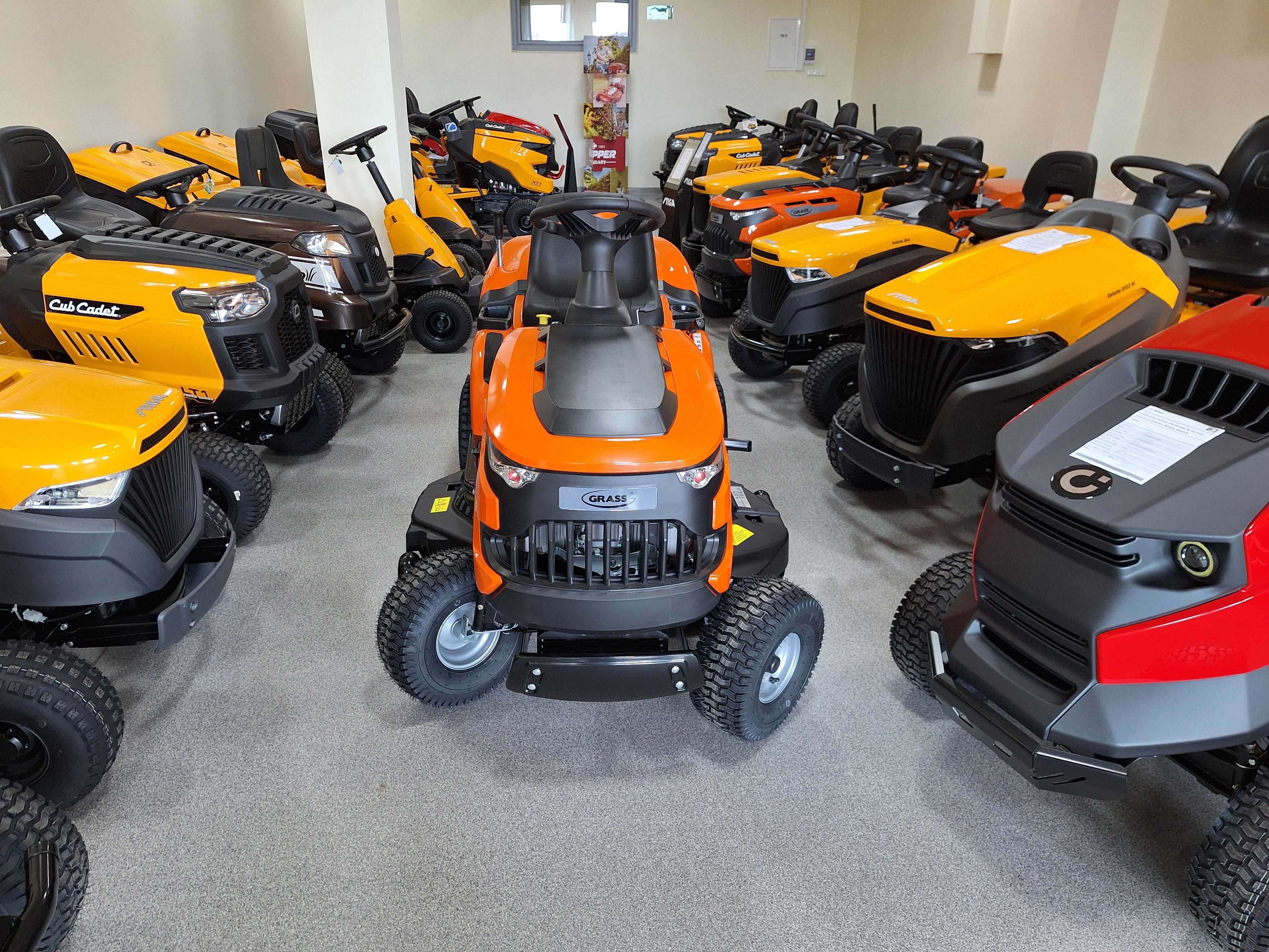 NOWY MOCNY Traktorek Kosiarka GRASS GR102H Kosz 245l Hydrostat 452cc