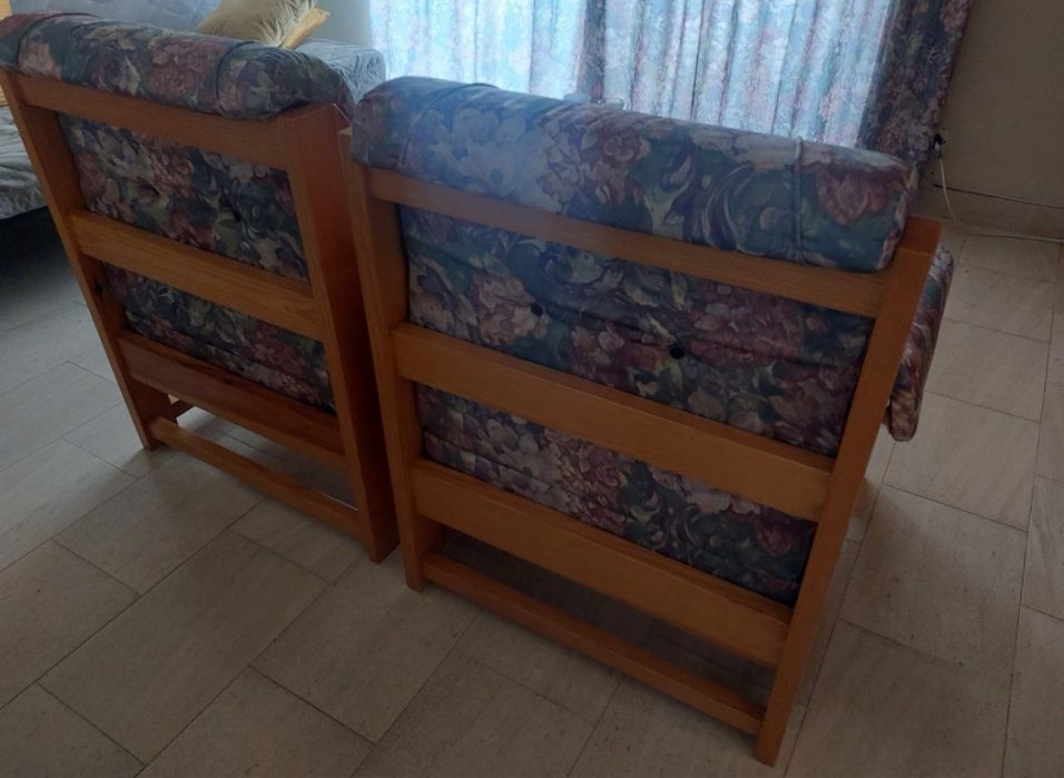 Cadeirão poltrona sofá individual maple