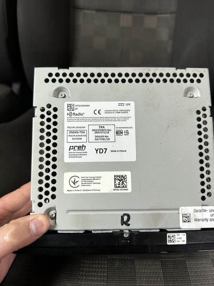 Магнітола 5c0035684f vw pasat b9 cc jetta мультимедіа dicover media