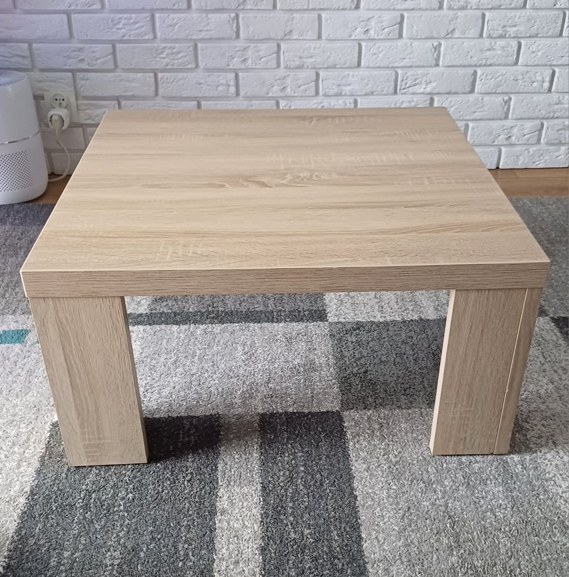 Stolik kawowy ława 70x70cm dąb sonoma firmy Forte