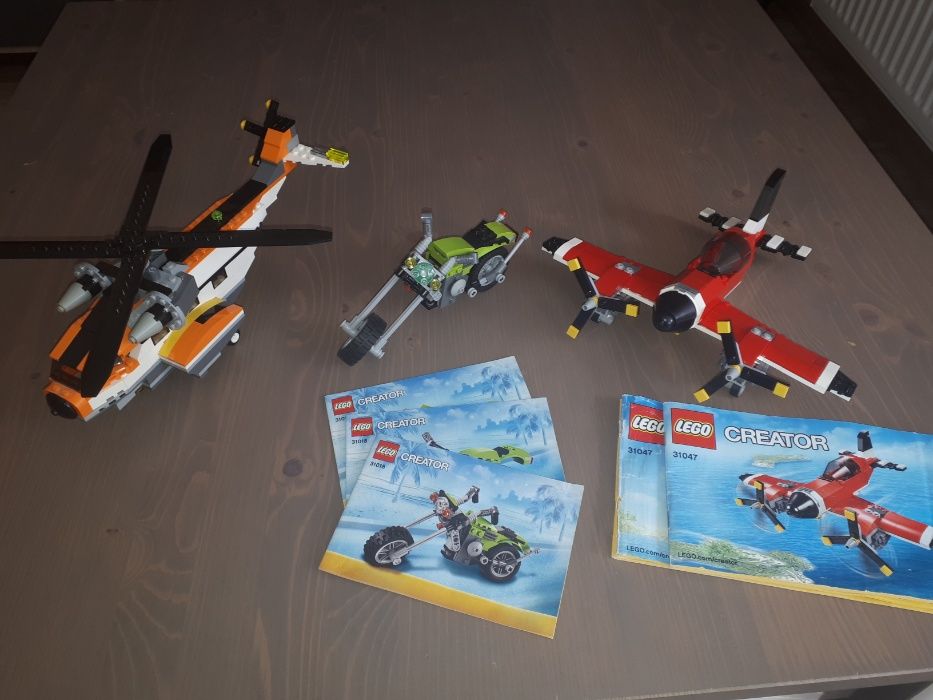 Lego Creator - 2 samoloty i motor - POLECAM