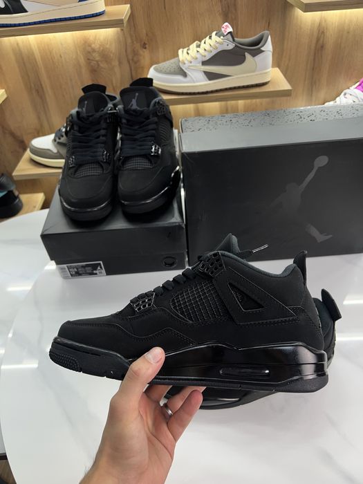 Ксросівки Nike Air Jordan 4 Triple Black