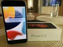 Iphone 6s Space Gray 64gb idealny stan kondycja baterii 96% sluchawki