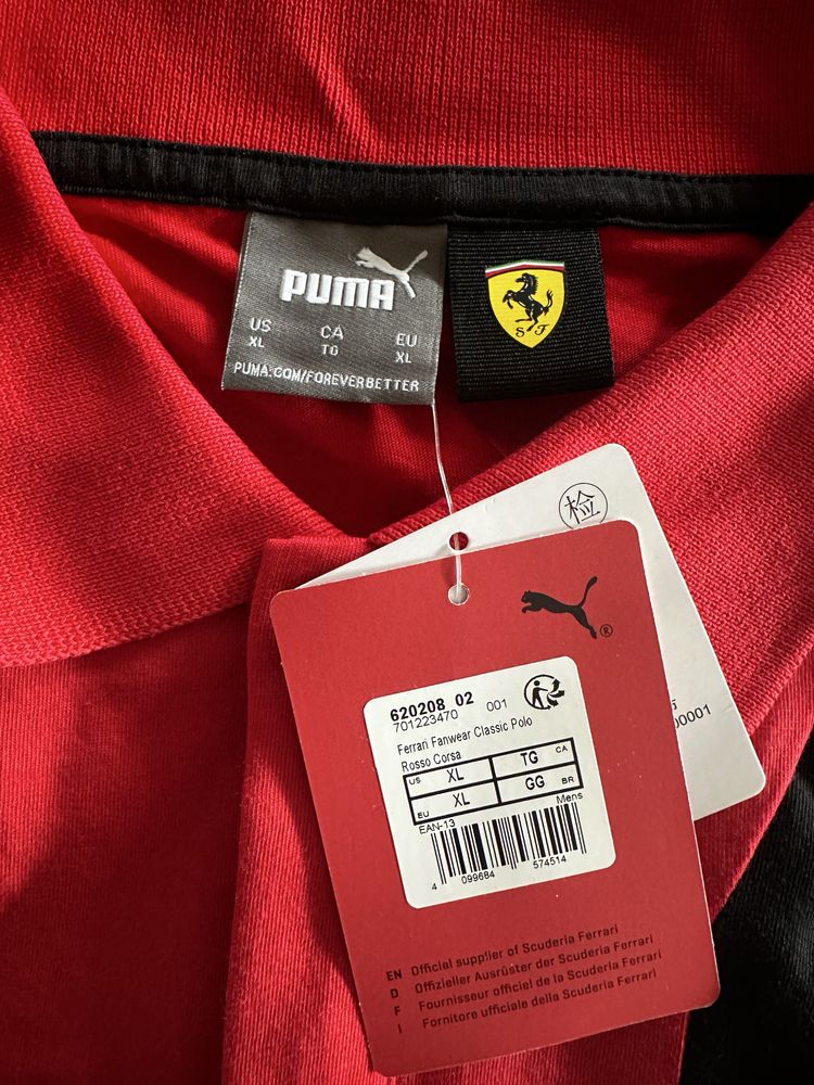 Koszulka PUMA FERRARI XL - nowa z metkami
