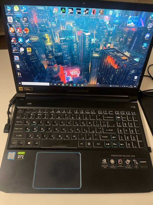 Acer Predator Helios 300 | i7 / RTX 2060 / 16GB / SSD+HDD