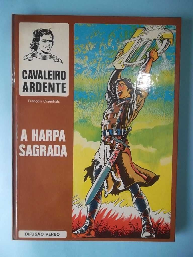 Cavaleiro Ardente - 4 volumes Difusão Verbo / Bertrand capa dura