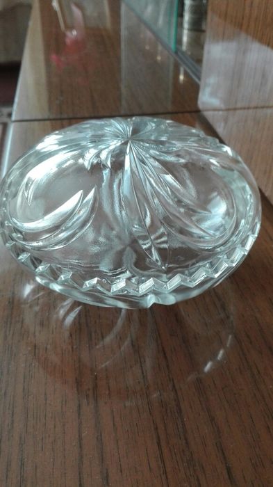 Szkło PRL,piękna bombonierka