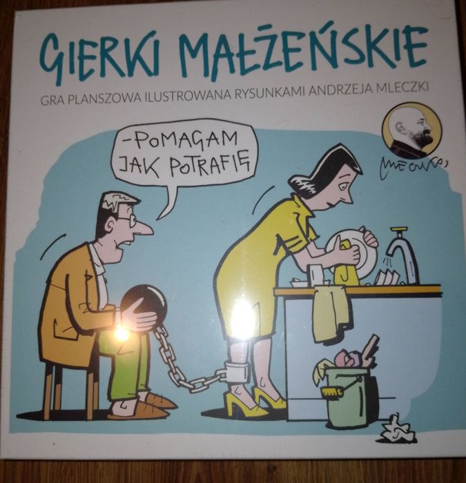 Gierki małżeńskie - gra planszowa, nowa, zafoliowana