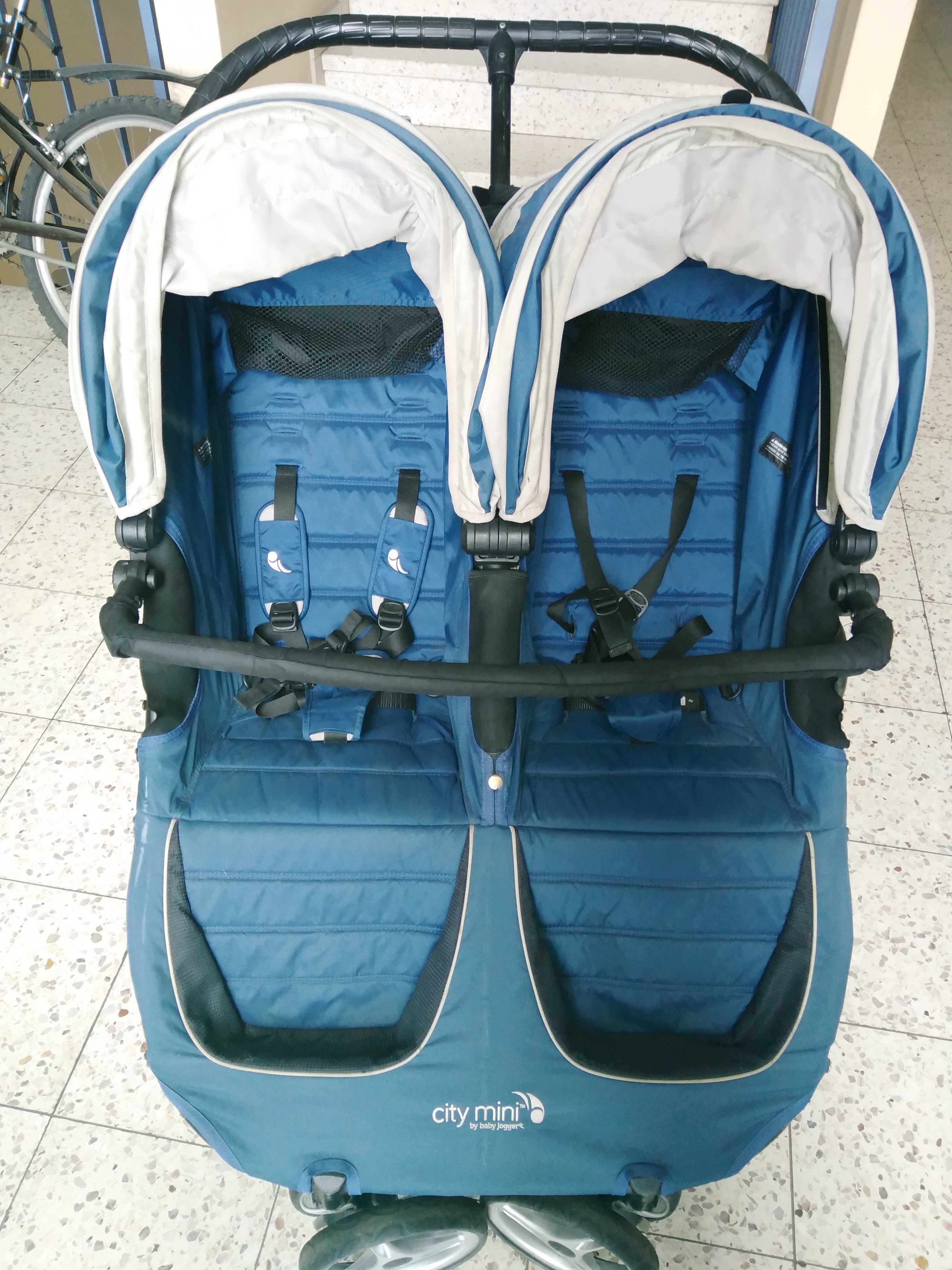Wózek Citi Mini Double Baby Jogger granatowy