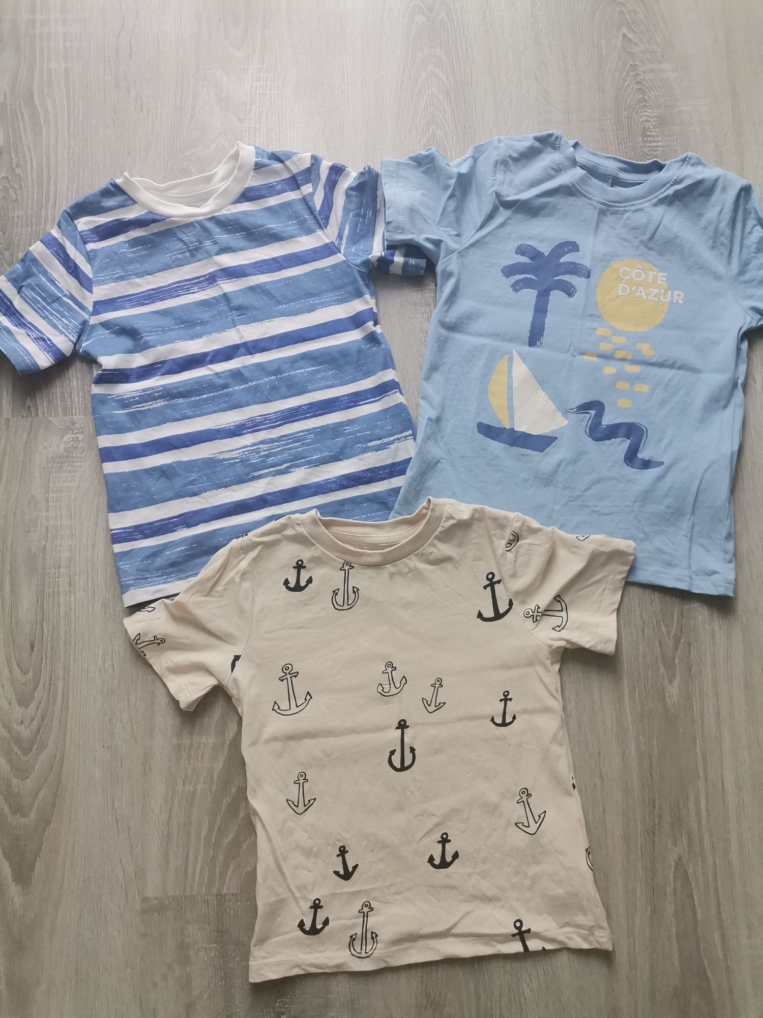 Koszulki dla chłopca 98/104 H&M