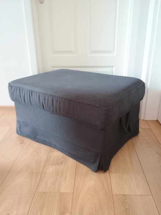 Ektorp Ikea podnóżek pufa ze schowkiem