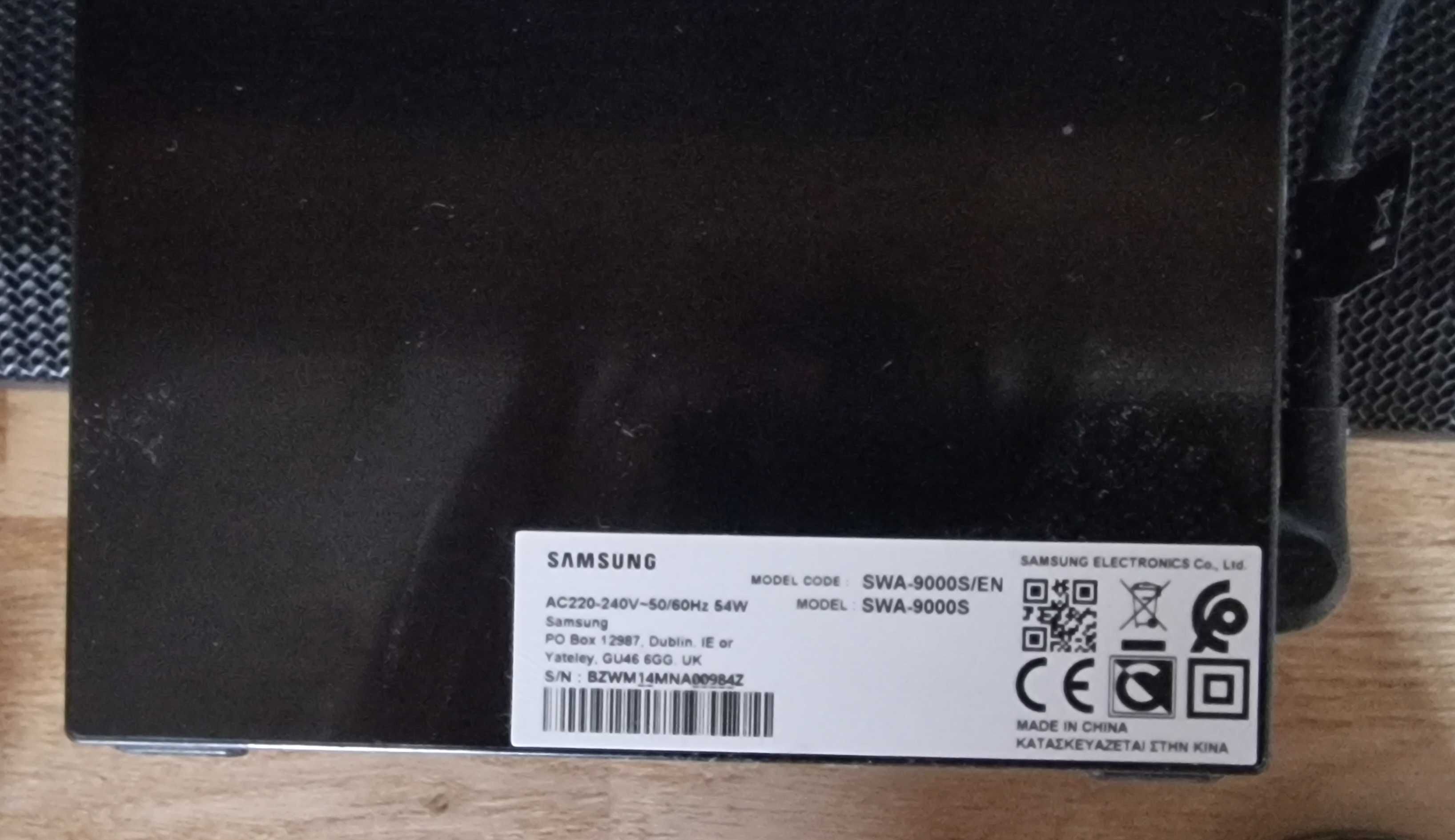 Samsung Q800T sounbar + głośniki bezprzewodowe surround SWA-9000S.