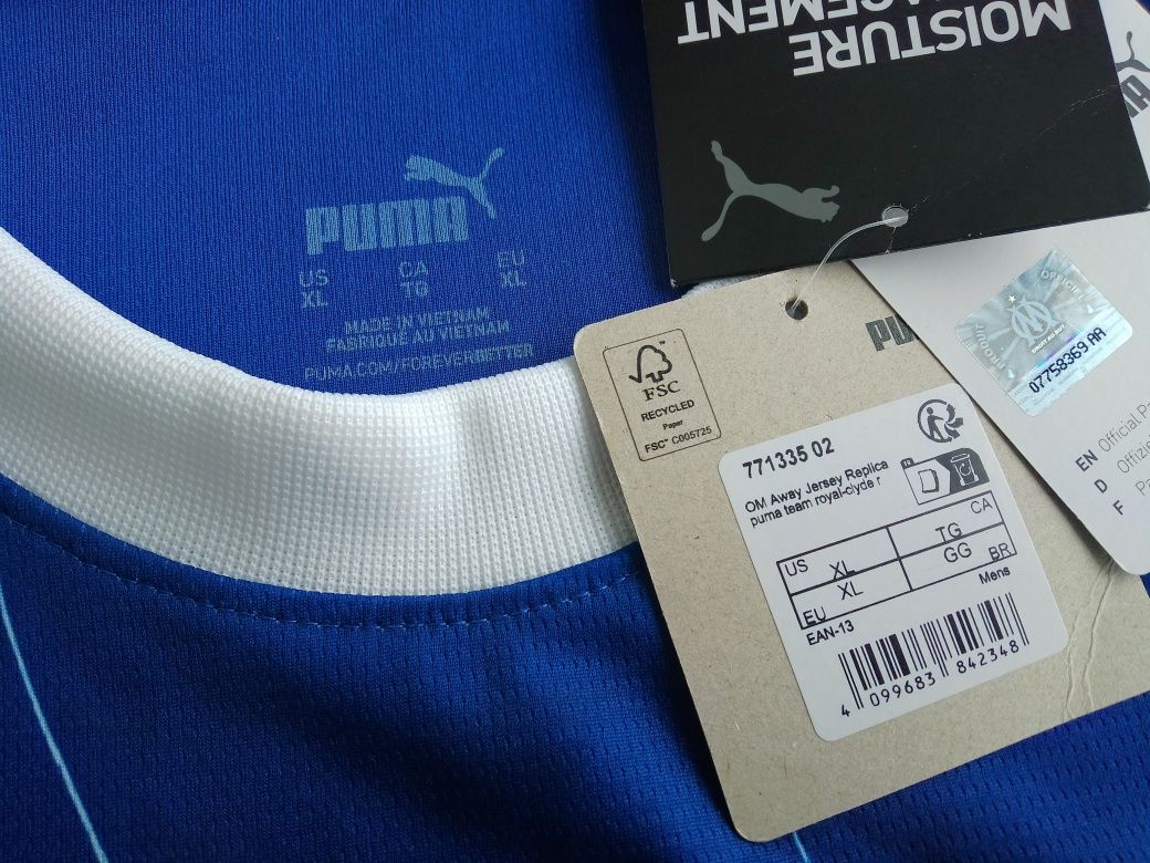 Olympique de Marseille 2023/24 away Marsylia koszulka Puma OM