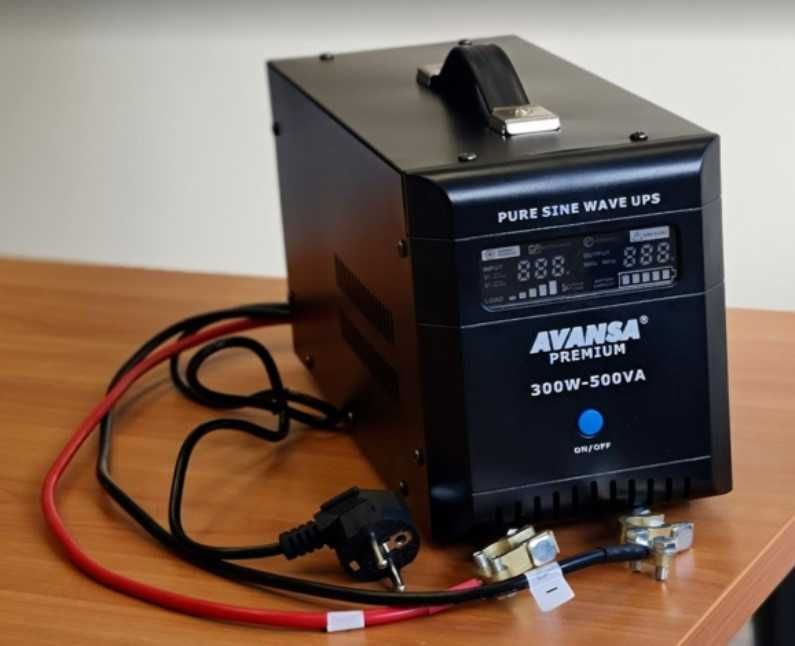 Джерело безперебійного живлення AVANSA 300/500/700/1000W 12V ГАРАНТІЯ!