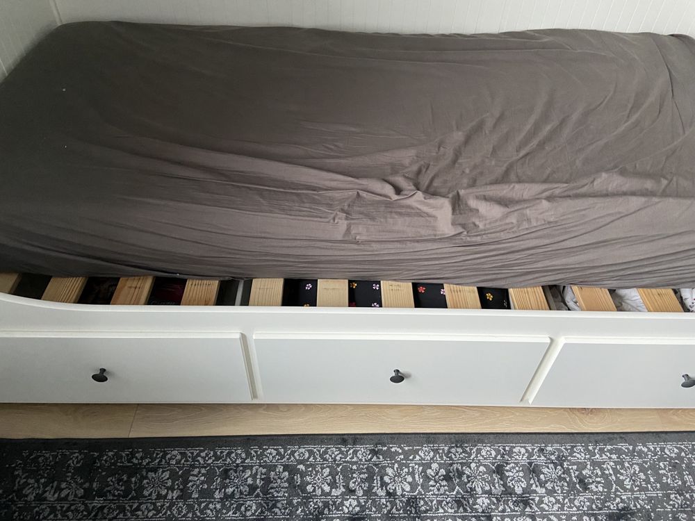 Łóżko sofa ikea Hemnes bdb