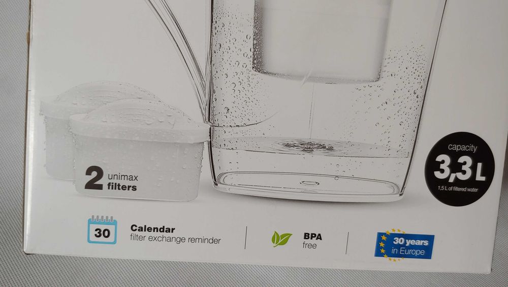 Dzbanek filtrujący Dafi LUNA 3,3 l + 2 wkłady Unimax