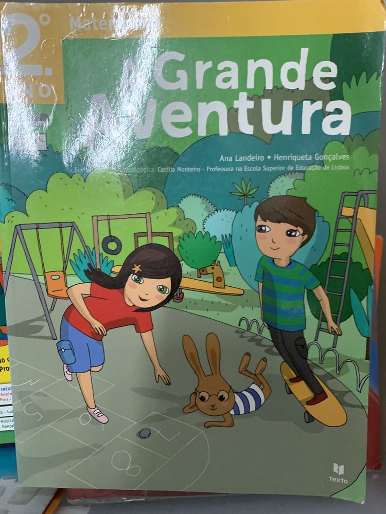 Manual escolar de matemática 2 ano. Novo