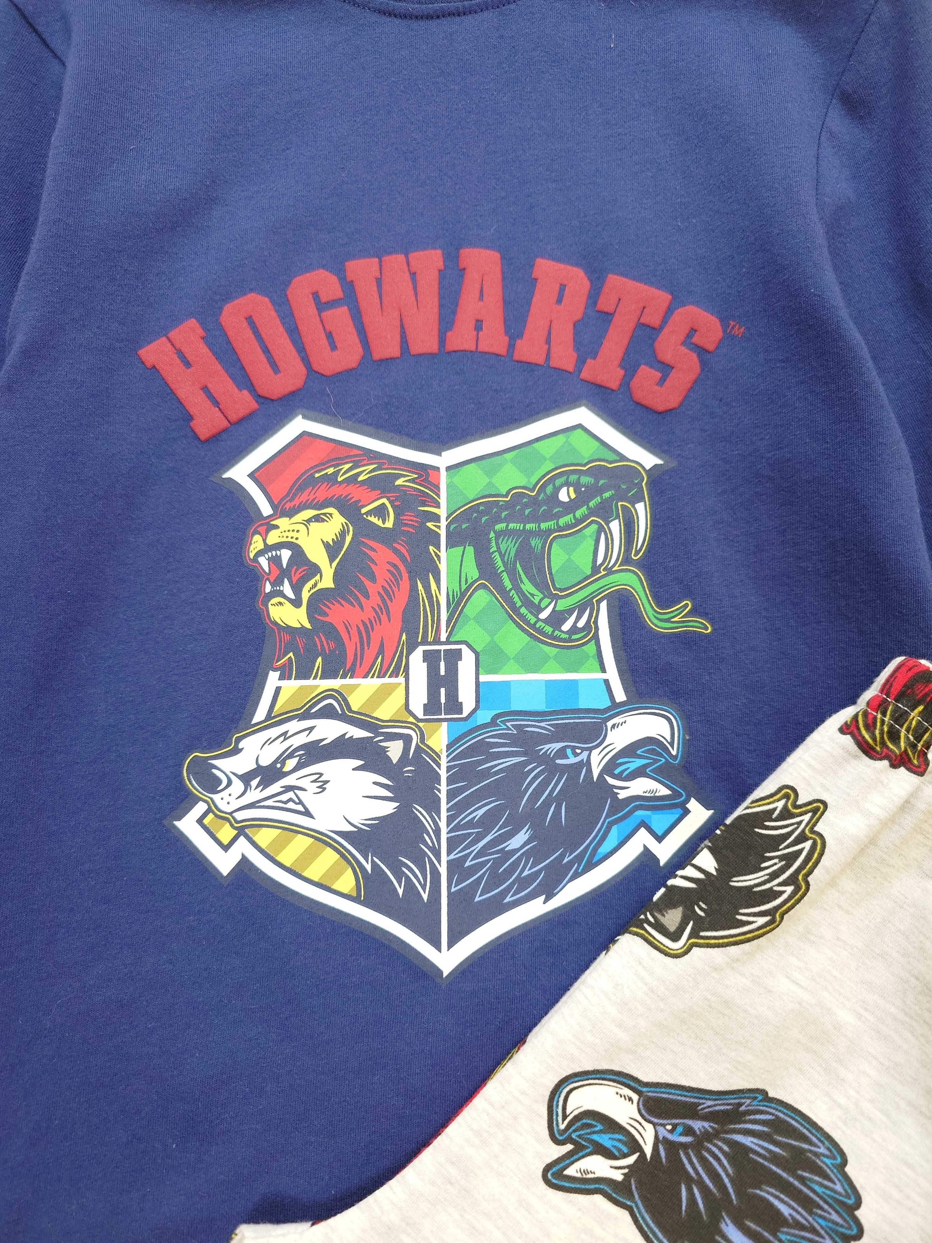 Piżama chłopięca Hogwarts Harry Potter Primark 128
