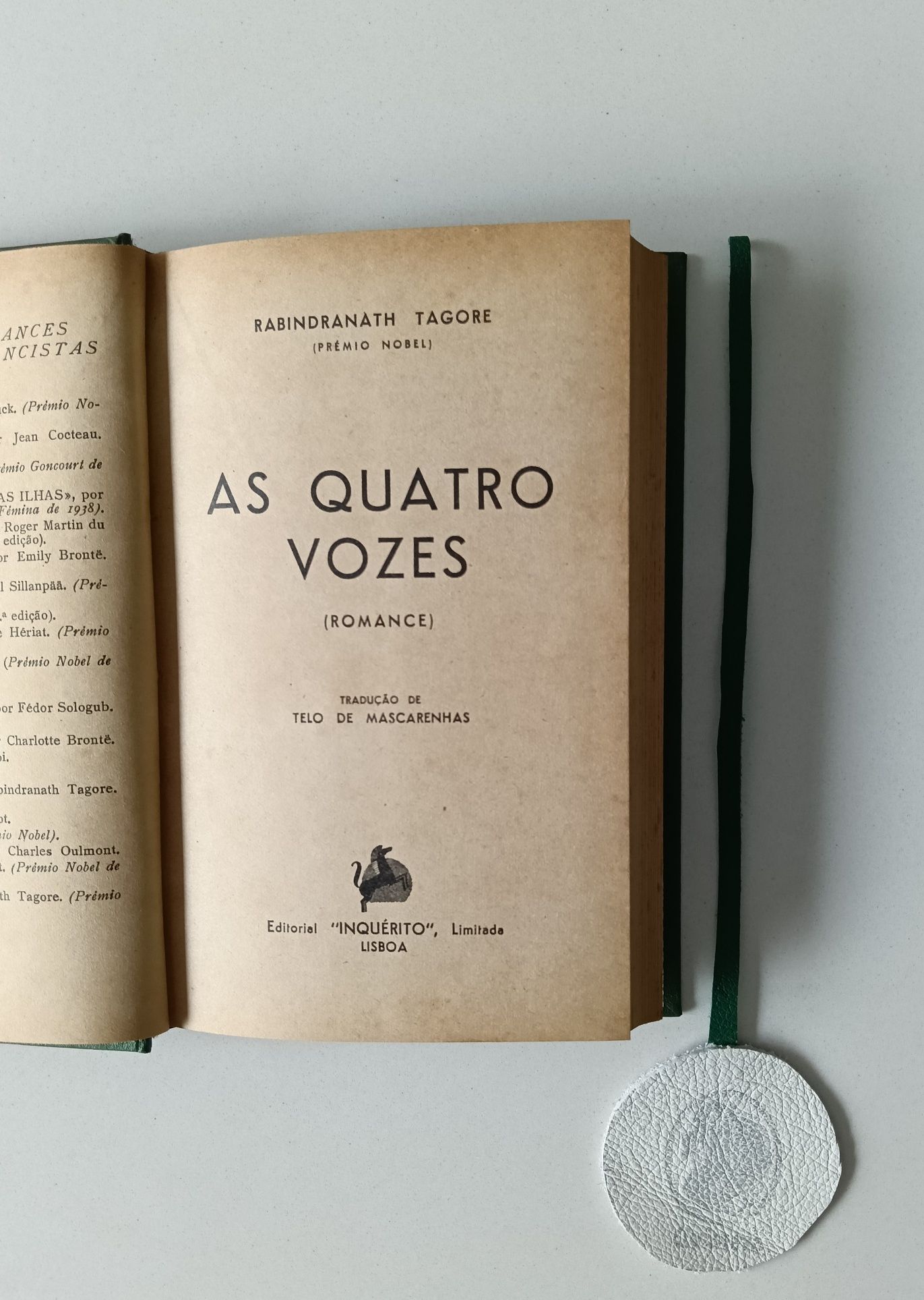 As quatro vozes, Tagore Rabindranath