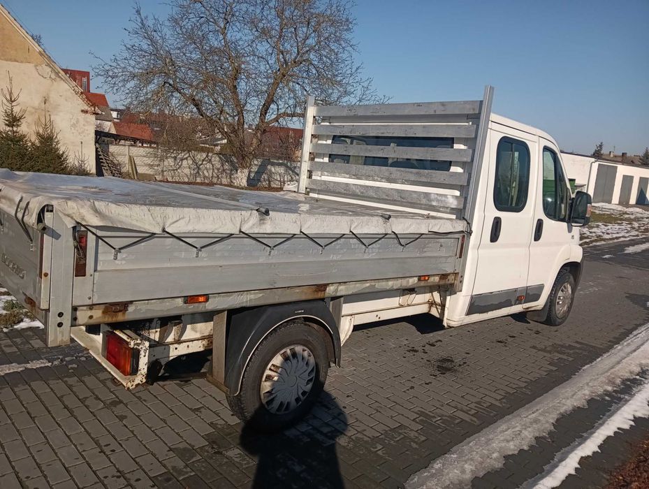 Fiat ducato Fiat ducato doka skrzynia plandeka 2,3 silnik diesel bryga