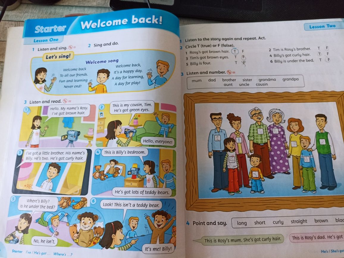 Famili and Friends Class book