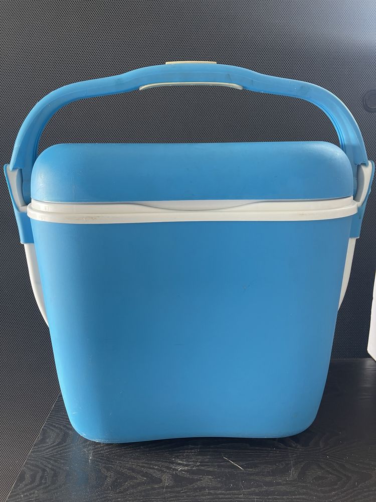 Frigorífico portátil com recargas, azul, praia, picknik
