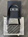 dior oblique jacquard pouch saszetka
