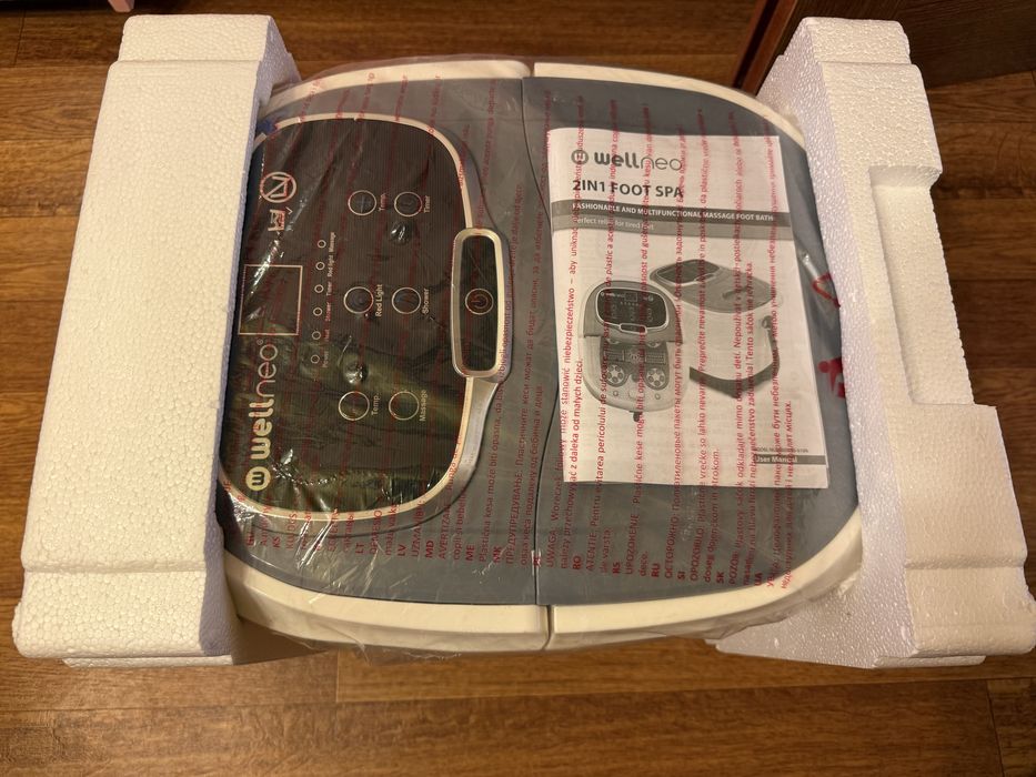 Masażer do stóp WELLNEO 2in1 SPA Wodny