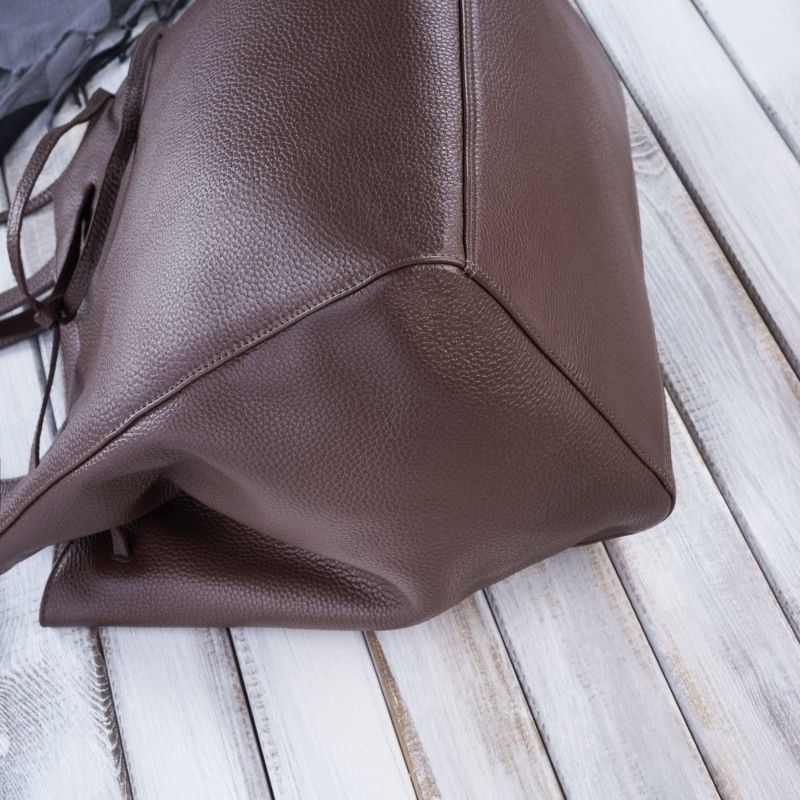 torba shopper skórzana damska na ramię paolo peruzzi in-64-br