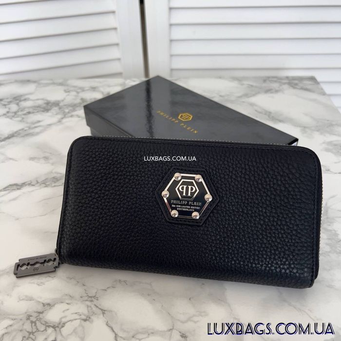 Мужской кожаный кошелёк Philipp Plein