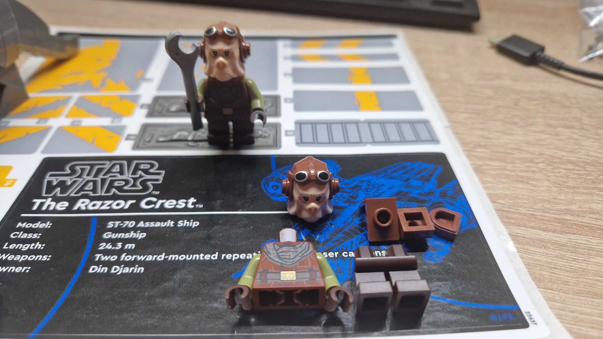 Nowa! Lego minifigurka Star Wars Kuiil sw1244 z zestawu 75331