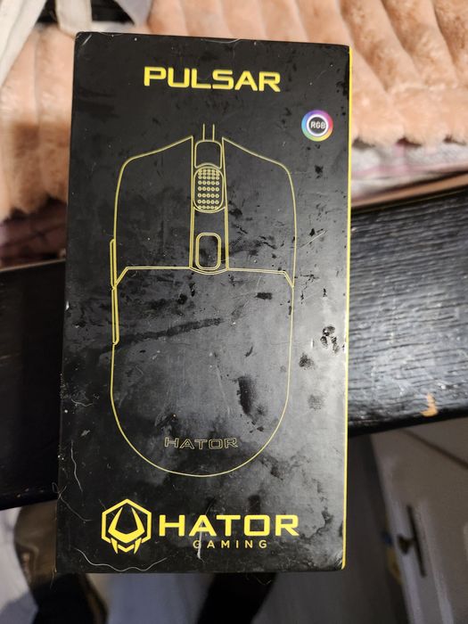 Мишка Hator Pulsar Black (HTM-313)