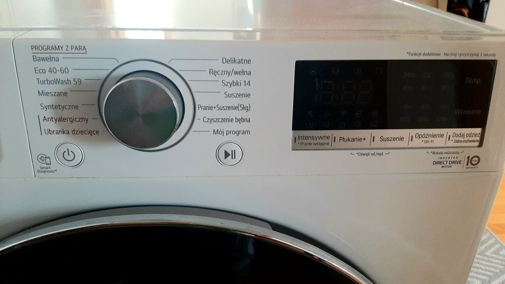 Pralko suszarka LG ThinQ 8kg