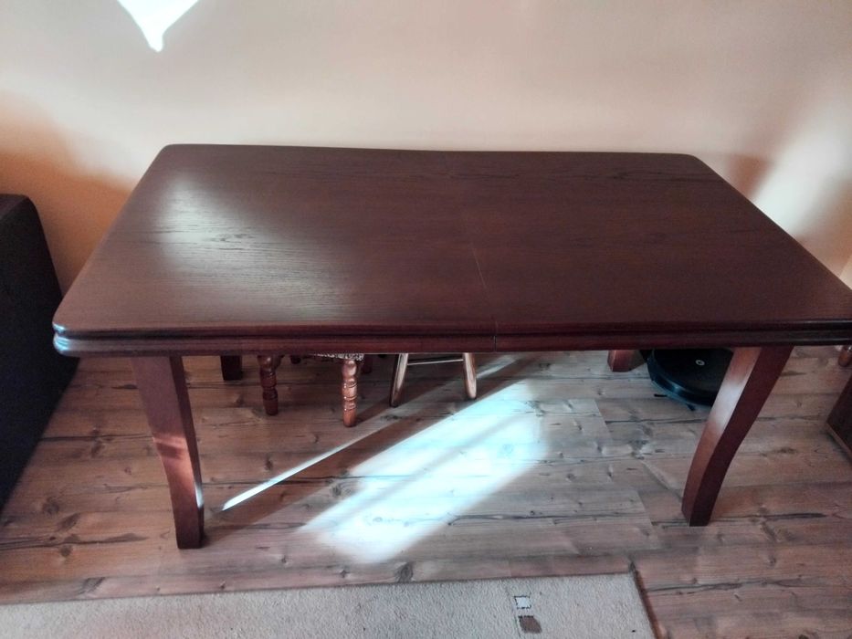 Rozkładany stół do salonu lub jadalni 160x90x80