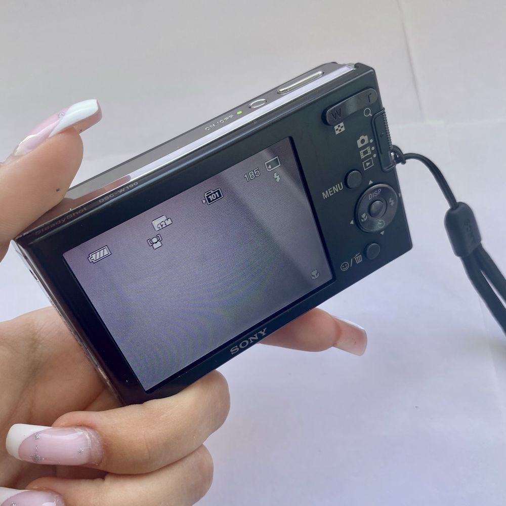 Фотоапарат sony cyber-shot dsc w-190