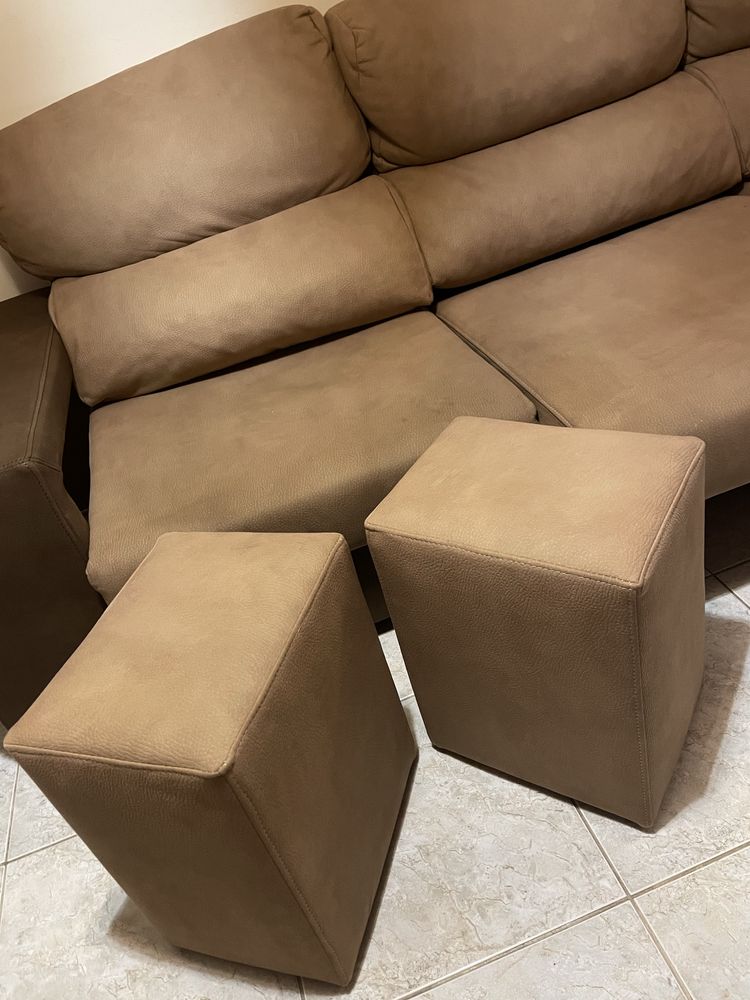 Sofá Chaise Long em Bom estado  – Conforto e Elegância