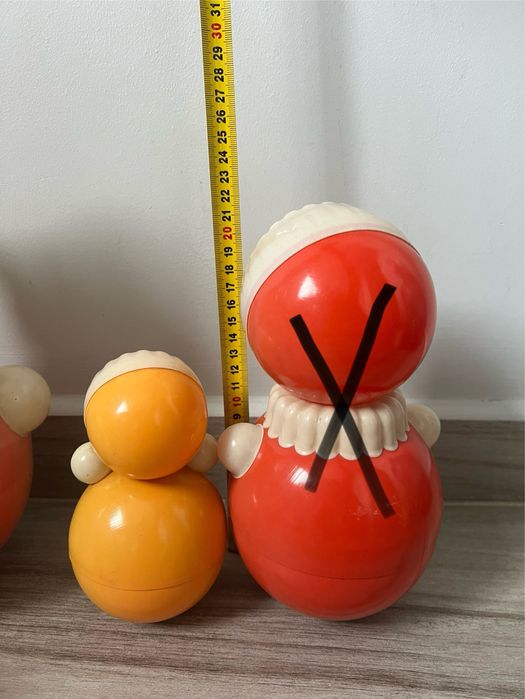 неваляшка СССР   целлулоид   14см 8см