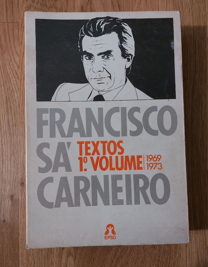 Livro de Francisco Sá Carneiro  - Textos