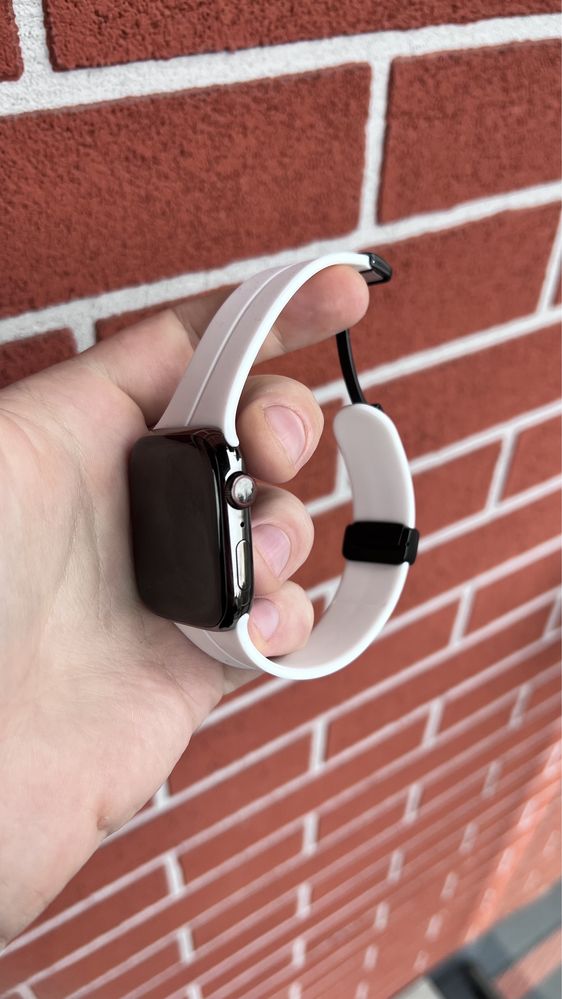 Magnetyczny Pasek biały Apple Watch 4 / 5 / 6 / 7 / 8 / 9 /ULTRA